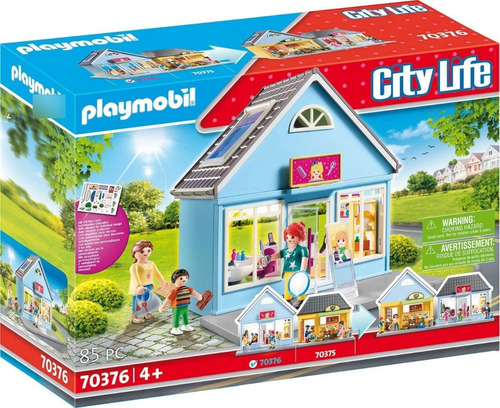 Playmobil City Life 70376 - Mi Peluqueria En La Ciudad - Pr