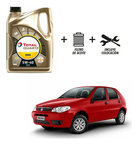 Cambio De Aceite Y Filtro De Aceite Fiat Palio Fire 1.4l