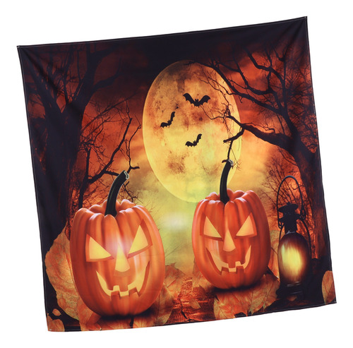 Alfombra Colgante De Pared Con Fondo De Tapiz De Halloween