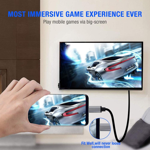 Doitby 20 A Hdmi Cable Para Samsung Galaxy, Usb Type C A Con