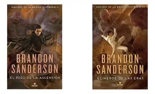 Pozo + Heroe - Nacidos Bruma 2 Y 3 - Sanderson - 2 Libros