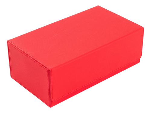 Caja De Baraja De Cartas Coleccionables, Organizador De Rojo