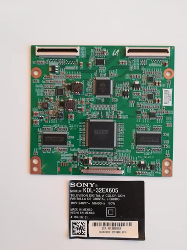 Tcon Tcon T-con Para Sony Kdl-32ex605 32ex605 (Usado)