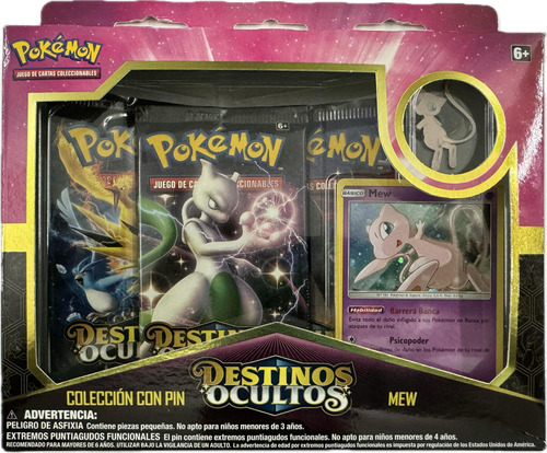 Pokémon Blister Destinos Ocultos Mew