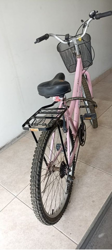 Bicicleta Monark Aro 24 Rosa