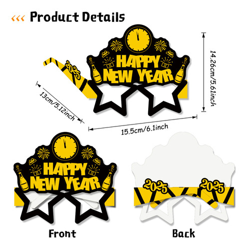 Bx Divertida Decoración De Gafas Para Fiesta De Año Nuevo