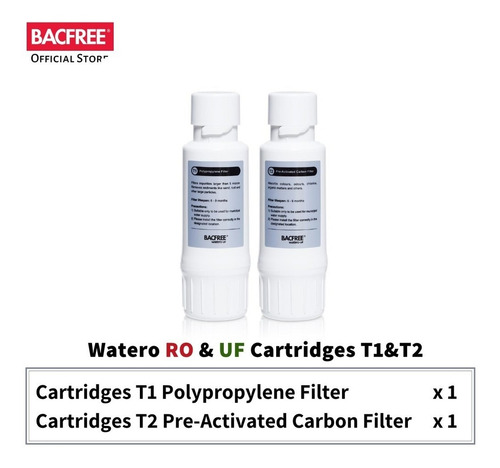 Kit De Filtros De Agua Bacefree Dna Watero Original