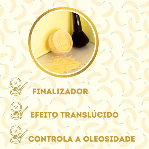 Pó Banana Translúcido Fenzza Com Corretivo Ruby Rose Nude 3