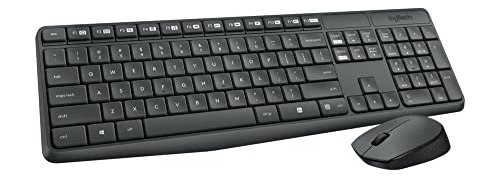 Teclado Inalámbrico + Logitech Mk235