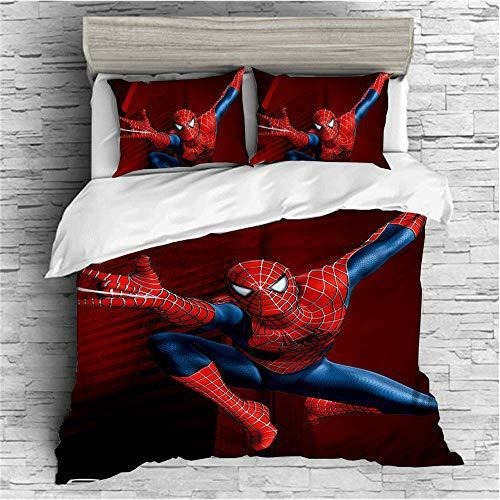 Funda De Edredón De Superhéroe Juegos De Cama De Hombre Arañ