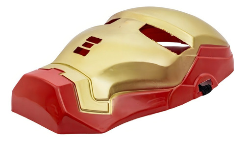 Máscara Do Homem De Ferro Super Herói Plástico Infantil Cor Vermelho