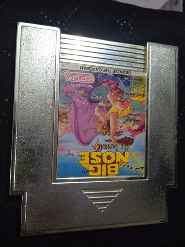 Videojuego Big Nose The Caveman Original Nintendo Nes