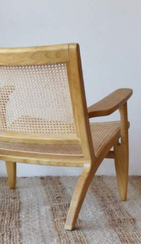 Imagen 4 de 10 de Sillon Carl Hansen Madera 1 Cuerpo Con Esterilla