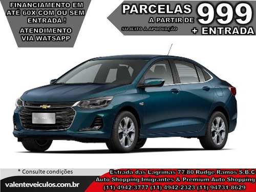 Chevrolet Onix Plus 1.0 Turbo Ltz (aut) 2021 *todas As Cores