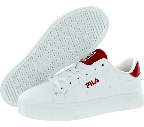 Tenis Fila Mujer Altos Panache Snakeskin Stela Blanca Cuotas sin