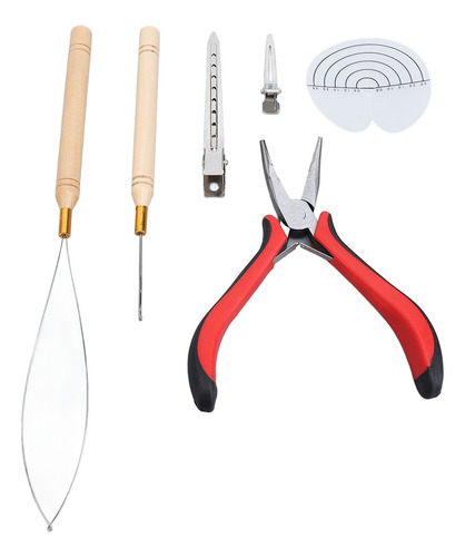 Kit De Herramientas Para Extensiones De Cabello Con Microani