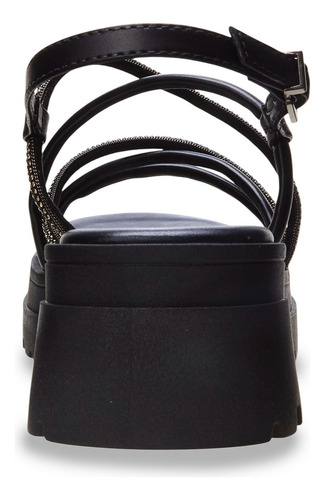 Sandália Feminina Plataforma Casual Fivela Ramarim