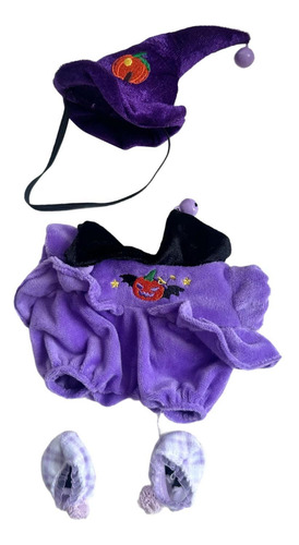 3 Piezas De Ropa De Halloween Para Muñecas Con Sombrero Y