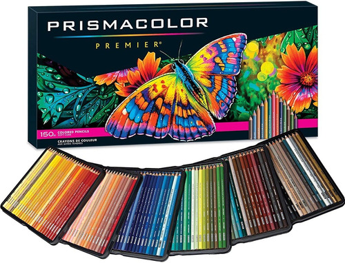 Imagen 1 de 4 de Lapices Prismacolor Premier 150 Colores Importados