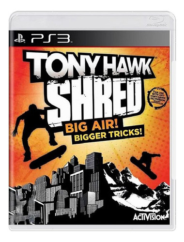 Jogo Tony Hawk Shred (sem Prancha) - Ps3 - Usado (Usado)