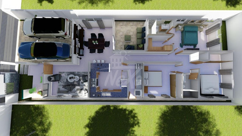 Imagen 2 de 10 de Hermosa Casa A Estrenar En Venta Residencial Cerrado (hfc-217)