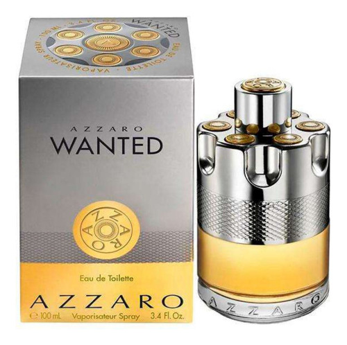 Azzaro Wanted Masculino Eau De Toilette 100ml