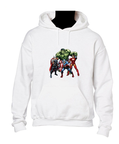 Buso Buzo Unisex The Avengers Personalizado