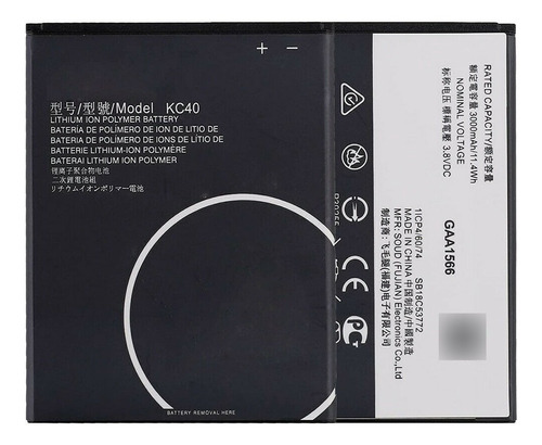 Bateria Pila Motorola E6 Plus Kc40 Xt2025 Somos Tienda