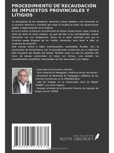 Procedimiento De Recaudacion De Impuestos Provinciales Y Lit