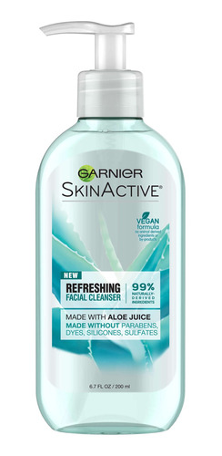 Limpiador Facial Refrescante 6.7 Onzas Garnier Skinactive