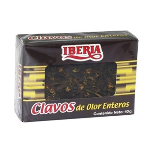 Condimento Clavos De Olor Enteros Iberia 40gr