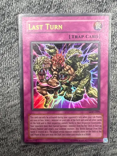 Yugioh Ultra Last Turn Sobre Original | Meses sin interés