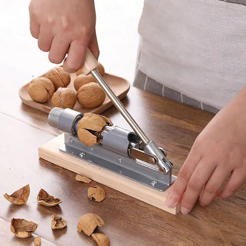 Cascanueces Mecánico Aceroparaabrirnueces Rápidamente Ahorr