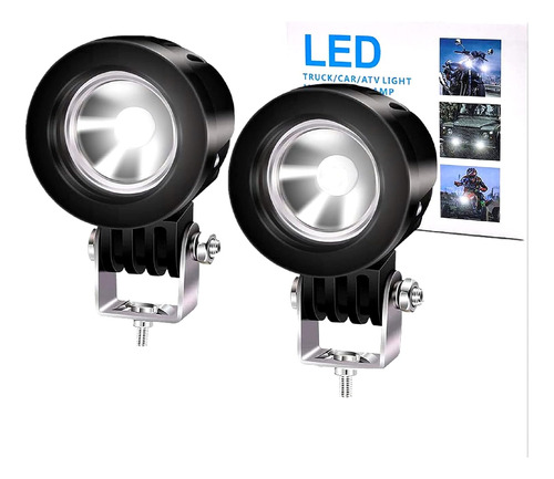 Luces Led Antiniebla Para Motocicleta, 2´´ 10w Ourbest