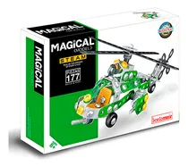 Comprar Bloques Construcción Steam Helicóptero En Acero Inox 177pzas Cantidad De Piezas 177