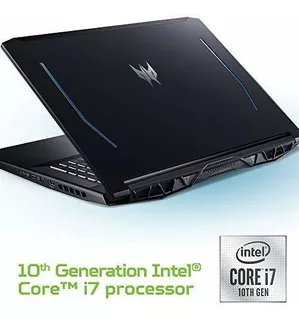 Acer Predator Helios 300 Gaming Laptop, Intel I7-10750h, Nvi