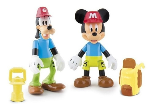 Imagen 2 de 5 de Disney Mickey Mouse Goofy Donald Minnie Daisy X2 Art 181878