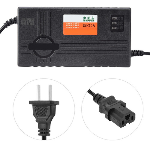 Cargador De Batería Inteligente 48v 12ah Cn Plug 220v Para