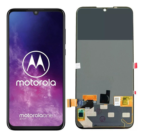 `` Display Compatible Con Motorola One Zoom Xt2010 Oled