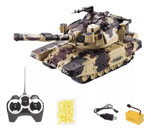 1:32 Tanque Rc Militar Estados Unidos M1a2.