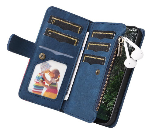 Funda Protectora Kickstand Para Nokia G10/g20 Nueve Ranuras