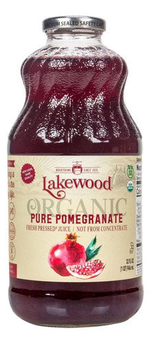 Lakewood Organic Pure Pomegranate 946 Ml