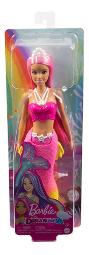 Barbie Sirena Dreamtopia Rosada Hgr11