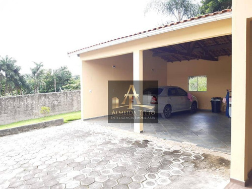 Excelente Chácara À Venda Em Santana De Parnaíba. Com 3 Dormitórios, Churrasqueira E Piscina. - Ch0023