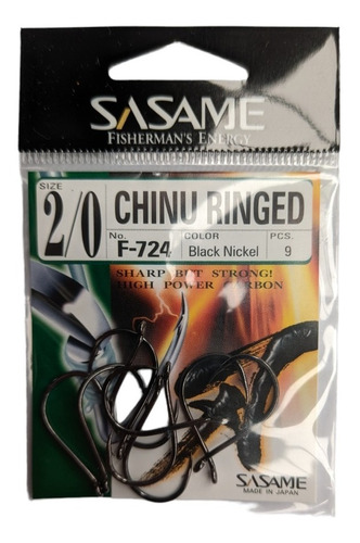 Anzuelo Sasame Chinu Ringed (2/0)