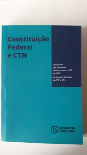 Apostila Concurso Público Constituição Federal E Ctn