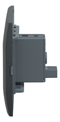 Placa Con Zumbador Marisio Mwd66877 De 1 Módulo, Color Negro Corriente Nominal 25 A Voltaje Nominal 127v