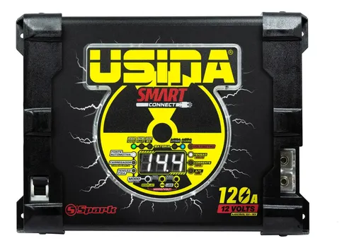 Fonte Carregador Usina Smart Connect 120A Bivolt