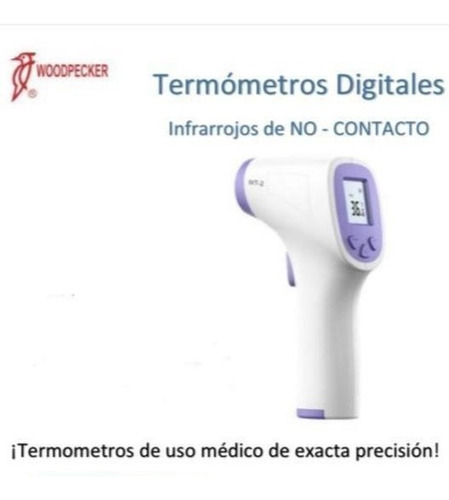 Termómetro Digital Infrarojo Sin Contacto - Certificado