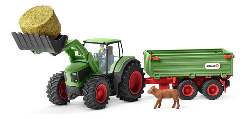 Schleich Farm World, Juguete Tractor Para Niños Y Niñas C.